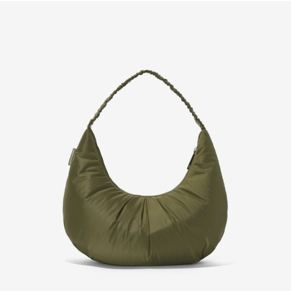 Dagne Dover, Rider Puff Shoulder Bag, Dark Moss - Picture 1 of 11